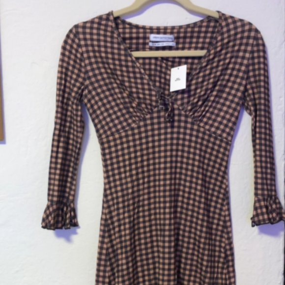 UO Grace Ruffle Mini Dress - Picture 3 of 3